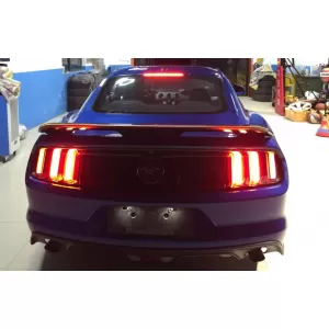 Full LED Taillights suitable for Ford Mustang VI S550 (2015-2019) Red with Dynamic Sequential Turning Lights