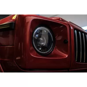Full LED Headlights suitable for Mercedes G-Class W463 (2007-2017) Black Facelift 2018 Design