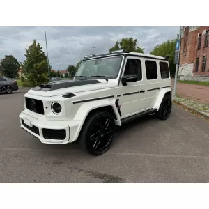 Full LED Headlights suitable for Mercedes G-Class W463 (2007-2017) Black Facelift 2018 Design