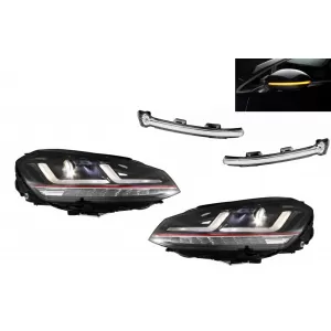 image-31-Osram Full LED Prednja svijetla s dinamičkim pokazivačima ogledala prikladna za VW Golf 7 VII (2012-2017) Red GTI Upgrade Xenon & Halogen