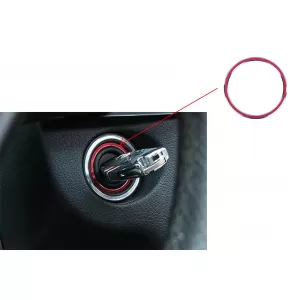 image-28-Ringrahmenbelüftung Amg Optic Red Für Mercedes A-Klasse W176 B-Klasse W246 CLA-Klasse C117 und GLA-Klasse X156-