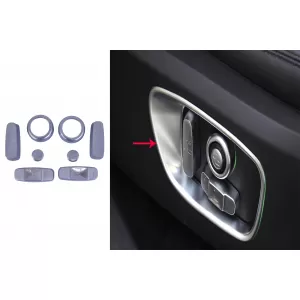 image-22-Ülésbeállító gomb krómozott keret Discovery 5 L462, Sport L550, Sport L494 modellekhez