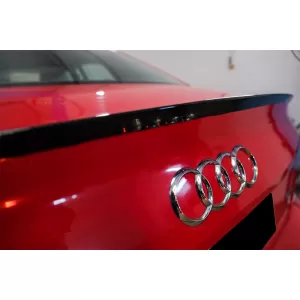 Heckspoiler für Audi A4 B9 Limousine 2016+ Schwarz glänzend-image-6074679