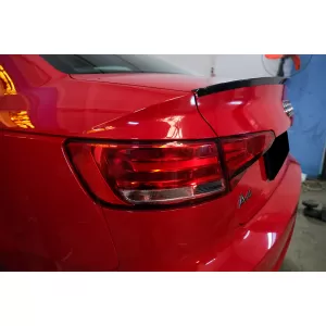 Heckspoiler für Audi A4 B9 Limousine 2016+ Schwarz glänzend-image-6074680