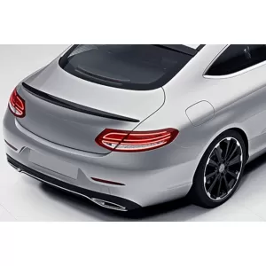 Trunk Boot Spoiler suitable for Mercedes C-Class Coupe C205 (2014-2019) Piano Black