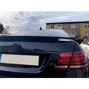 Eleron portbagaj compatibil cu MERCEDES E-Class W212 (2009-2016) GTS Design Negru Lucios-image-6051394
