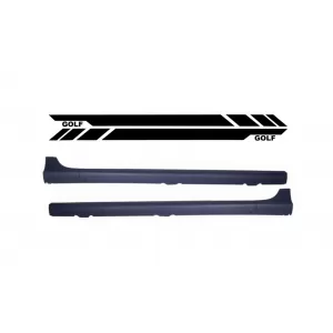 image-42-Bočni pragovi prikladni za VW Golf V MK5 (2003-2007) s bočnim naljepnicama Naljepnica Vinyl Black GTI Dizjan