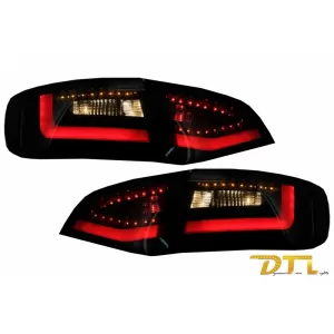 Stoßdiffusor Auspuff LED Rückleuchten für AUDI A4 B8 8K Pre Facelift Avant 08-11--image-6046338