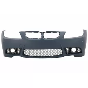 Bara Fata cu Grile Centrale Duble compatibil cu BMW Seria 3 E90 Sedan E91 Touring (2005-2008) Non LCI M3 Design-image-6046417