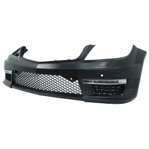 Bara Fata cu Grila Centrala compatibil cu Mercedes C-class W204 Facelift (2012-up) C63 Design-image-6046578