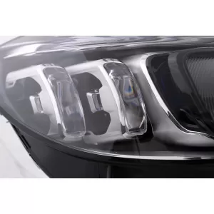 Pachet Exterior Complet si Faruri Full LED compatibil cu Mercedes Clasa C W205 Sedan (2014-2018) C63 Design-image-6099937