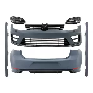image-47-Body Kit für VW Golf 7 VII 12-17 Stoßstange scheinwerfer LED Dynamic Lights R Look