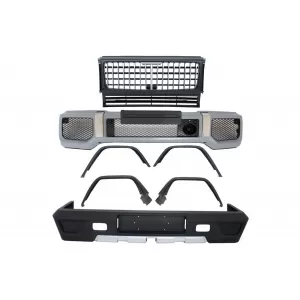 image-21-Body Kit MERCEDES G-osztály W463 89-17, G63/65 dizájn, lökhárító, hűtőrács, sárvédő