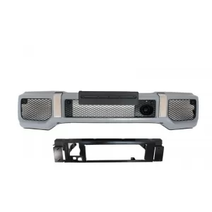 BodyKit für MERCEDES G W463 89-17 G63/65 Look Stoßstange Kotflügel Grill Schwarz-image-6047038