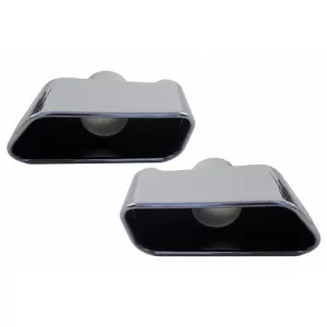 Diffusor für BMW 5 G30 G31 Limo Touring 17+ Design M Performance Auspuffspitzen-image-6047227