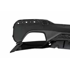 Difuzor Bara Spate cu Tobe Ornamente compatibil cu BMW Seria 5 G30 G31 (2017+) M Performance Design Negru-image-6047238
