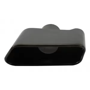 Difuzor Bara Spate cu Tobe Ornamente compatibil cu BMW Seria 5 G30 G31 (2017+) M Performance Design Negru-image-6047240