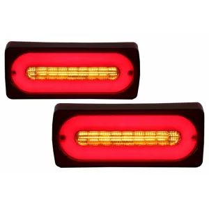 Feux Full LED pour Mercedes G W463 89-15 Antibrouillard ROUGE Dynamique-image-6047415