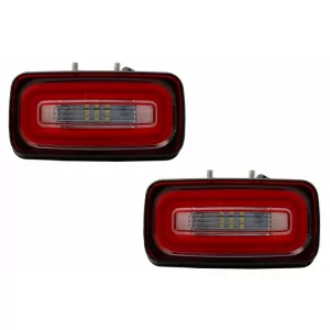 Feux Full LED pour Mercedes G W463 89-15 Antibrouillard ROUGE Dynamique-image-6047417