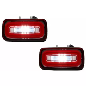 Feux Full LED pour Mercedes G W463 89-15 Antibrouillard ROUGE Dynamique-image-6047418