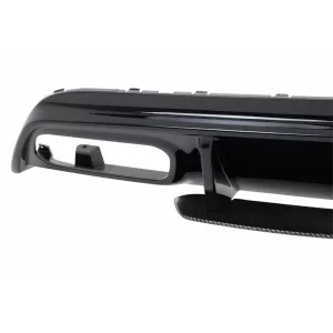 Difuzor Bara Spate cu Ornamente pentru sistemul de evacuare compatibil cu Mercedes W176 A-Class (2013-2018) A45 Facelift Design Look-image-6047425