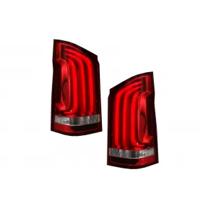 LED Taillights suitable for Mercedes V-Class W447 (2014-2019) Single Rear Door