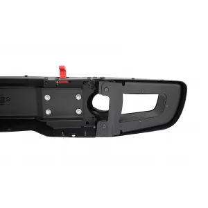 Fém első lökhárító JEEP Wrangler Rubicon JK 07-17, ködlámpával, hűtőráccsal, fekete-image-6048096