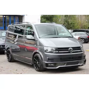Front Bumper Add-on Spoiler suitable for VW Transporter T6 (2015-) Sportline Design