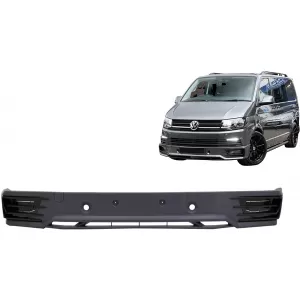 Front Bumper Add-on Spoiler suitable for VW Transporter T6 (2015-) Sportline Design