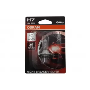 image-66-OSRAM Halogen Headlamp Bulb NIGHT BREAKER SILVER 64210NBS-01B H7 12V 55W Blister (1 unit)