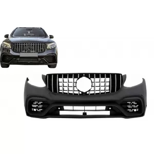 Parachoques para Mercedes GLC X253 SUV GLC Coupe C253 15-19 GLC63 Look-image-6127299