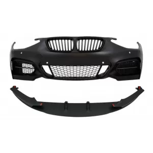 image-2-BMW 1-es F20 F21 2011-08.2014 első lökhárító, első spoilerrel és hűtőráccsal, M2 M235 Design
