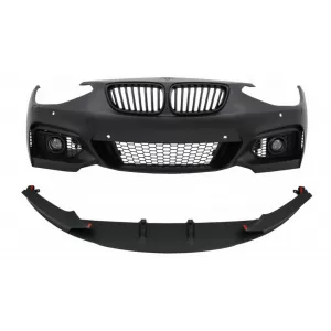 image-3-Első lökhárító ködlámpával BMW 1-es F20 F21 11-08.14, első spoilerrel, M2 M235 Design