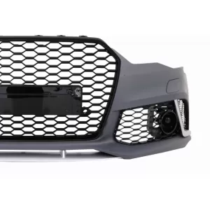Bara Fata cu Difuzor Bara Spate si Ornamente Evacuare compatibil cu A6 C7 4G Facelift (2011-2014) RS6 Design-image-6048857