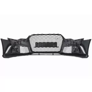 Bara Fata cu Difuzor Bara Spate si Ornamente Evacuare compatibil cu A6 C7 4G Facelift (2011-2014) RS6 Design-image-6048859
