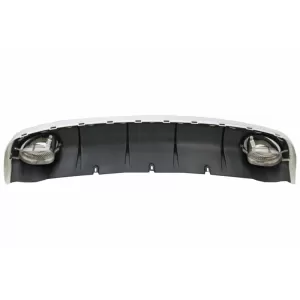Bara Fata cu Difuzor Bara Spate si Ornamente Evacuare compatibil cu A6 C7 4G Facelift (2011-2014) RS6 Design-image-6048866