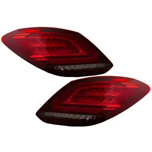 image-77-Full LED Rückleuchten für Mercedes C-Klasse W205 Limo 2014-2018 Facelift Look