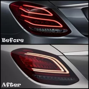 Full LED Taillights suitable for Mercedes C-Class W205 Limousine (2014-2018) Facelift Design