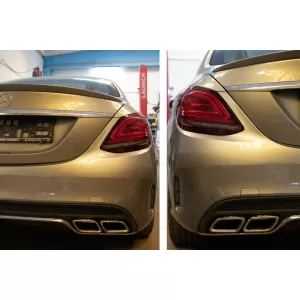 Full LED Taillights suitable for Mercedes C-Class W205 Limousine (2014-2018) Facelift Design