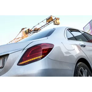Full LED Taillights suitable for Mercedes C-Class W205 Limousine (2014-2018) Facelift Design