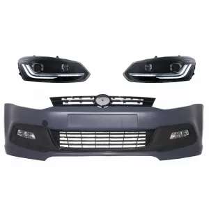 image-6-Első lökhárító LED fénysorral VW Polo 6R 6C (03.2009-09.2017), R-Line R20 design