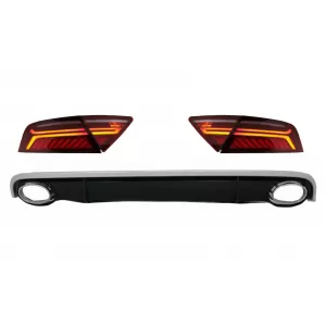 image-14-Hátsó diffúzor, kipufogóvégek és LED hátsó lámpa, AUDI A7 4G (2010-2014), RS7 Design
