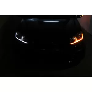 LED Фарове , подходящи за VW Golf 6 VI (2008-2013) с Facelift G7.5 TFSI Look Red Flowing Динамичен Sequential Въртящи се светлини LHD-image-6052875
