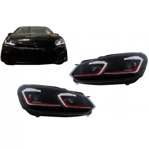 image-78-LED Scheinwerfer für VW Golf 6 VI 08-13 Facelift G7.5 GTI Look Dynamischer LHD