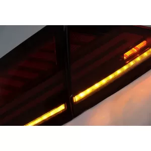Stoßstange Diffusor Auspuff Tipps Rückleuchten für AUDI A7 4G 2010-2014 RS7 Look-image-6049190