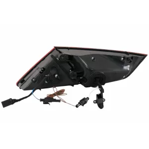 Stoßstange Diffusor Auspuff Tipps Rückleuchten für AUDI A7 4G 2010-2014 RS7 Look-image-6049191