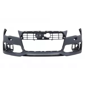 Stoßstange Diffusor Auspuff Tipps Rückleuchten für AUDI A7 4G 2010-2014 RS7 Look-image-6094531