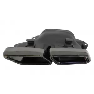 Diffúzor fekete kipufogóvéggel, MERCEDES E W212 Facelift 13-16 Sport csomag lökhárítós modellekhez-image-6049345
