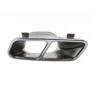 Valance Rear Diffuser Suitable for MERCEDES W176 A-Class (2012-2018) with Exhaust Muffler Tips and Roof Boot Lid Spoiler A45 Design Facelift