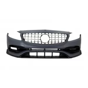 Pachet Exterior Complet cu Grila Centrala compatibil cu Mercedes A-Class W176 (2012-2018) Facelift A45 Design-image-6049625